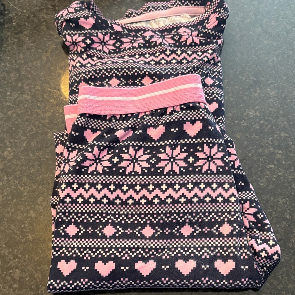 Heat Lockers Pink and Blue thermals size medium